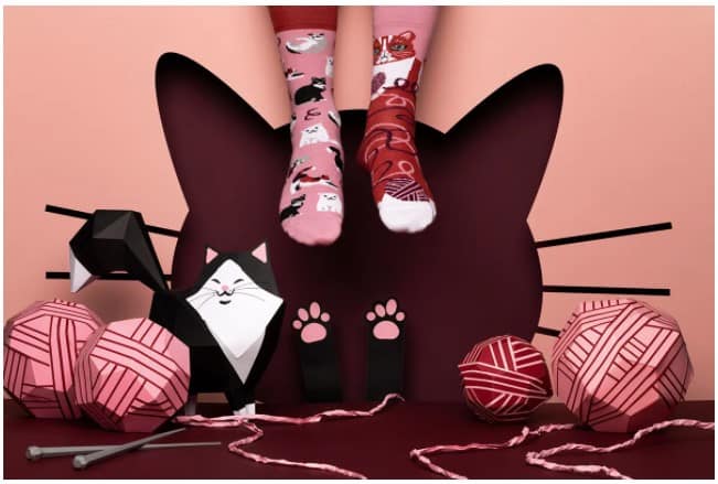 Comprar Gatos - calcetines para niños 27-30