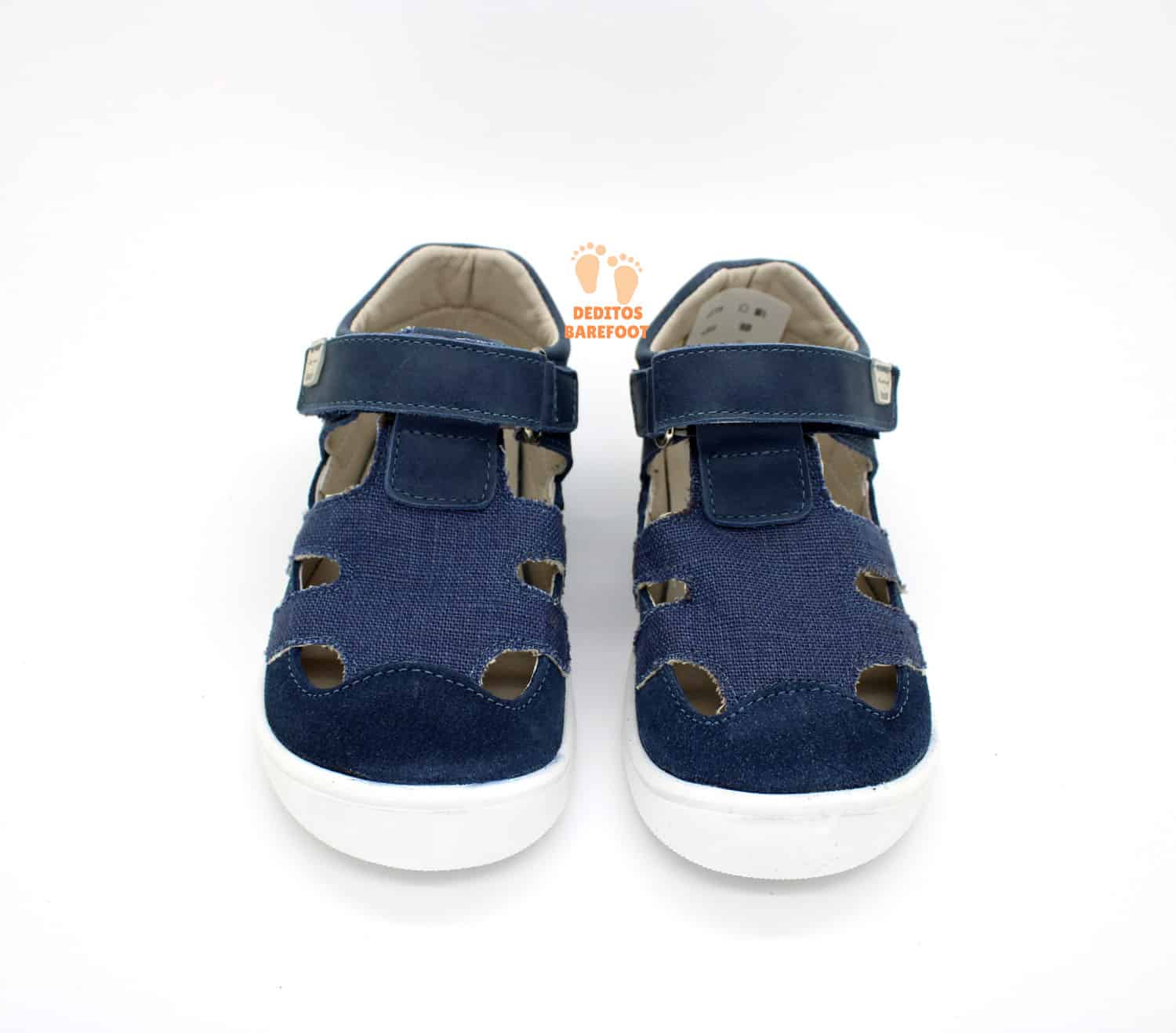 Sandalias Respetuosas Pirufin Jeans - Deditos Barefoot