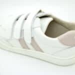 PIRUFIN MICRO 3 VELCROS - BLANCO + BABY (ROSA) PF6001-2