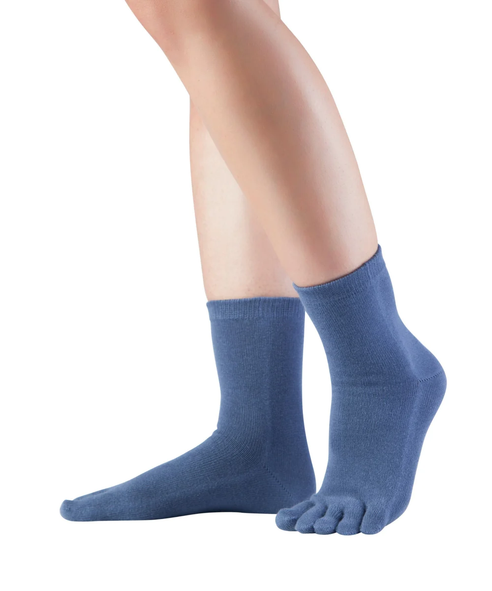 Calcetines Respetuosos 5 Dedos Knitido Essentials Midi Azul - Deditos  Barefoot