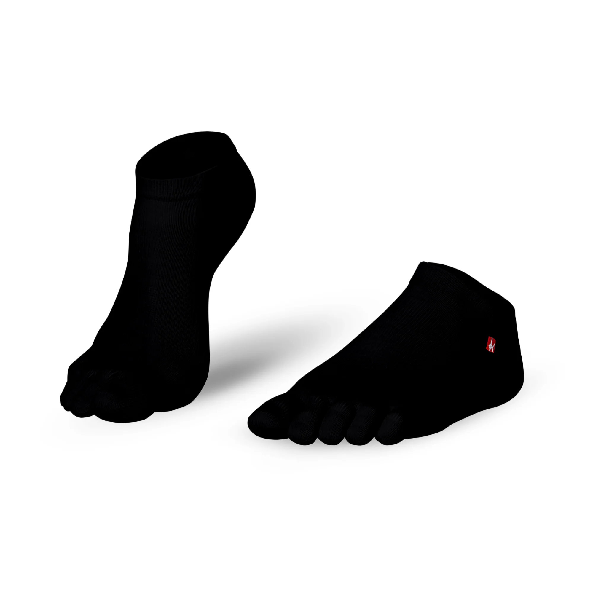 Calcetines Respetuosos 5 Dedos Knitido Track & Trail Ultralite Negro -  Deditos Barefoot