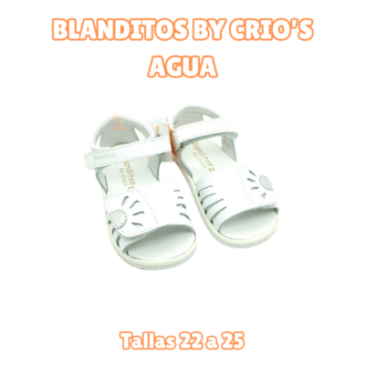 Sandalias respetuosas Blanditos by crios AGUA