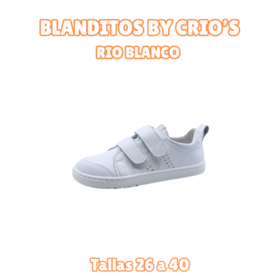 calzado respetuoso colegial blanditos crios rio blanco