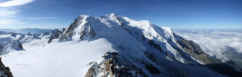 Vista de los Alpes