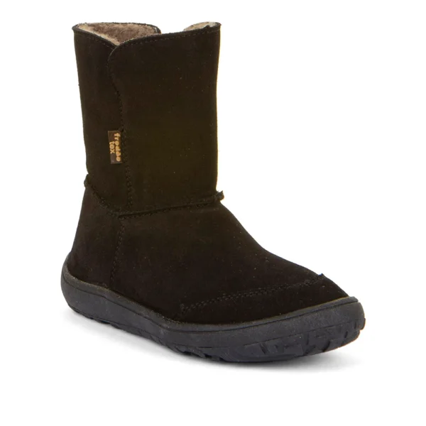 botas barefoot froddo suede negro