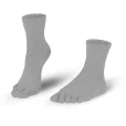 Calcetines Respetuosos 5 Dedos Knitido Essentials Midi Gris Claro