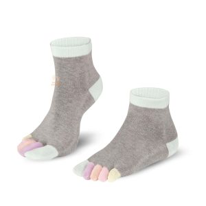 Calcetines Respetuosos 5 Dedos Knitido Arco Iris Marshmallow