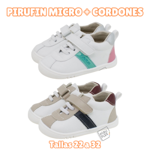 Deportivas Respetuosas Pirufin Micro + Cordones