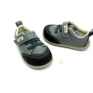 Deportivas Respetuosas Zapy Microfibra Jeans Gris