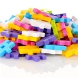 Bloques MELI MAXI 50 piezas PINK
