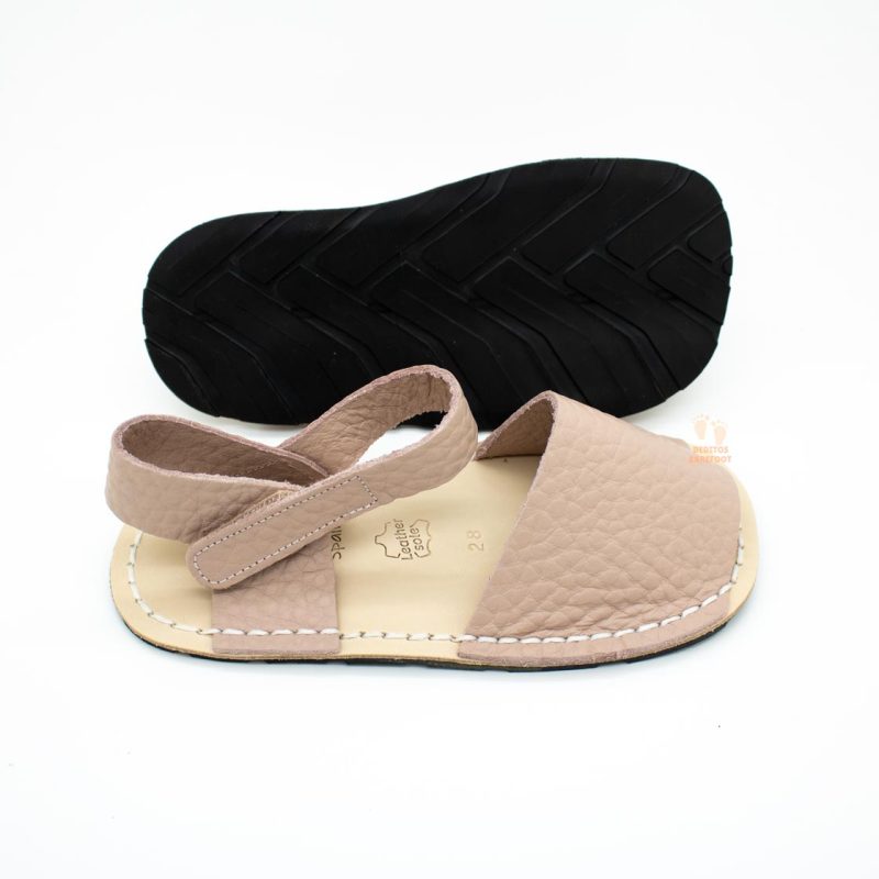 menorquinas-barefoot-nirvana-camelia-rosa-nude-ria-infantiles.jpg Sandalias Menorquinas Respetuosas Ria Nirvana
