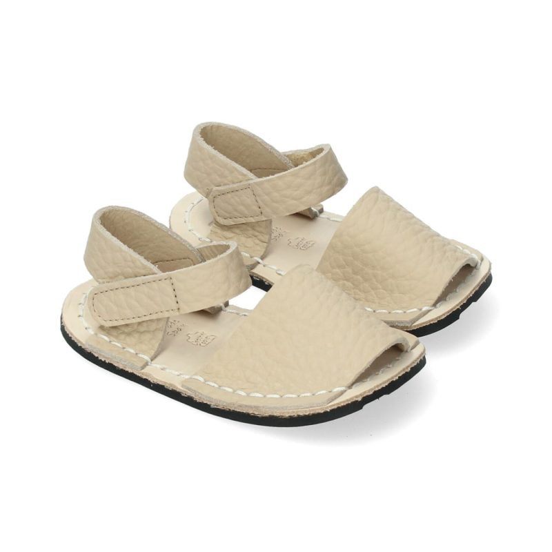 menorquinas-barefoot-nirvana-sahara-beig-ria-infantiles.jpg Sandalias Menorquinas Respetuosas Ria Nirvana