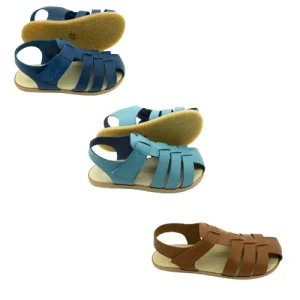 sandalias respetuosas flexinens 180-LI (1) en color azul o marron