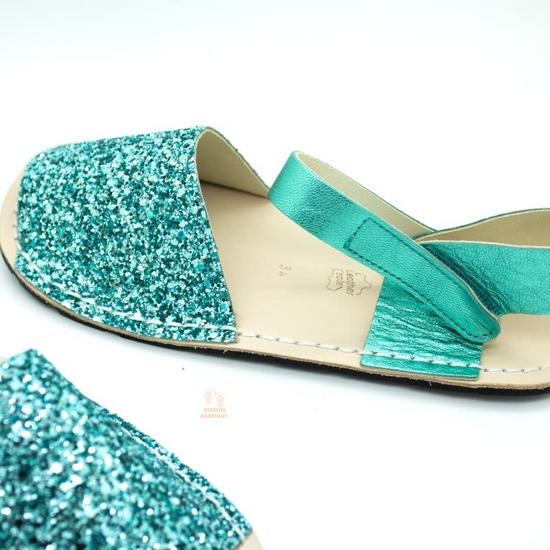 sandalias-respetuosas-menorquinas-ria-glitter-jade-mujer.jpg Sandalias Menorquinas Respetuosas Ria Glitter