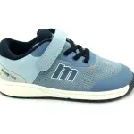 MUSTANG zapatillas infantiles 49019 TPU Azul Claro / Lycra Marino