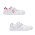zapatillas barefoot joma vela junior en color blanco, rosa y azul