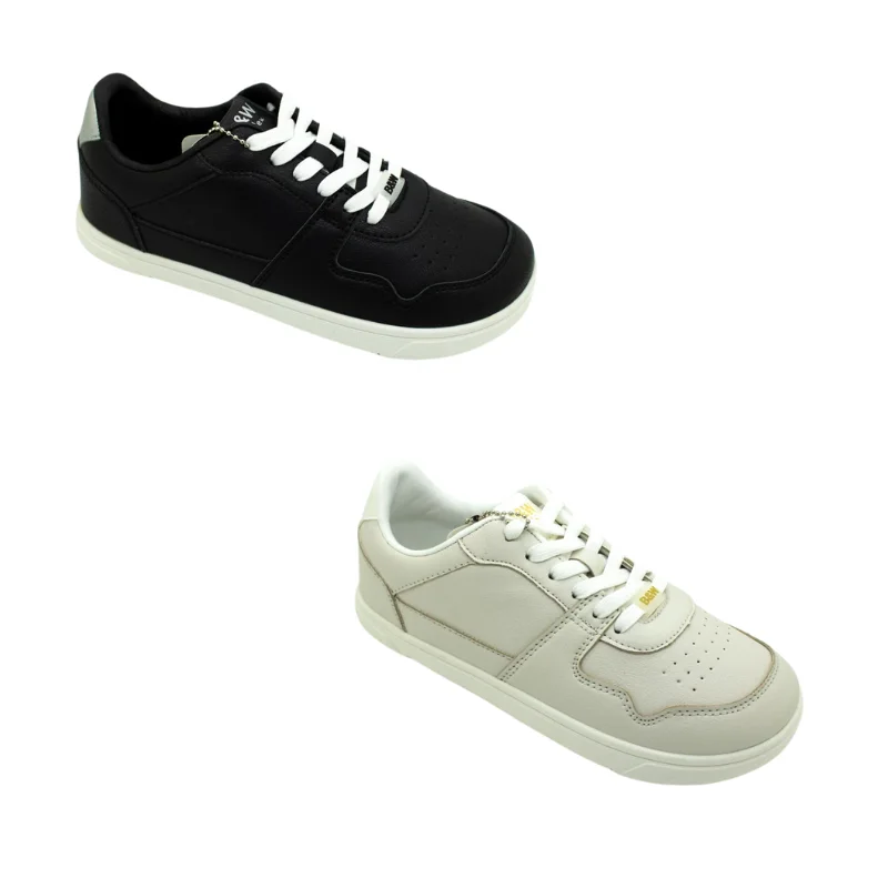 Calzado Barefoot B&W Conguitos GoFlex Sneaker 1003 Calzado Barefoot B&W Conguitos GoFlex Sneaker 1003 en gris y negro