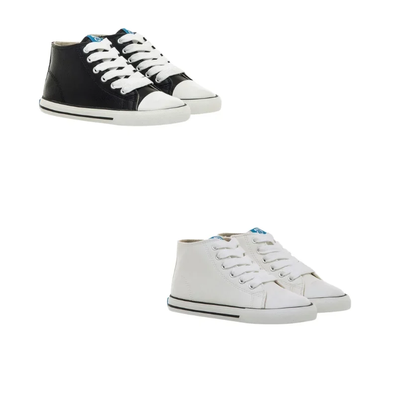 Zapatillas Barefoot Mustang Free 49321 blanco y negro