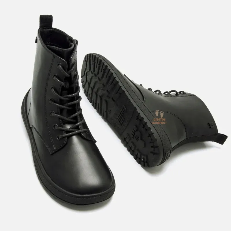Botines planos-Mujer-FREE-negro-61015-C47638-MTNG-07 Botines planos-Mujer-FREE-negro-61015-C47638-MTNG-07