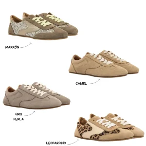 Zapatillas Barefoot Mustang Free MIA 60958 MARRON,BEIG