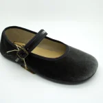 BATILAS merceditas mujer XL07/051 GRIS HEBILLA TERCIOPELO