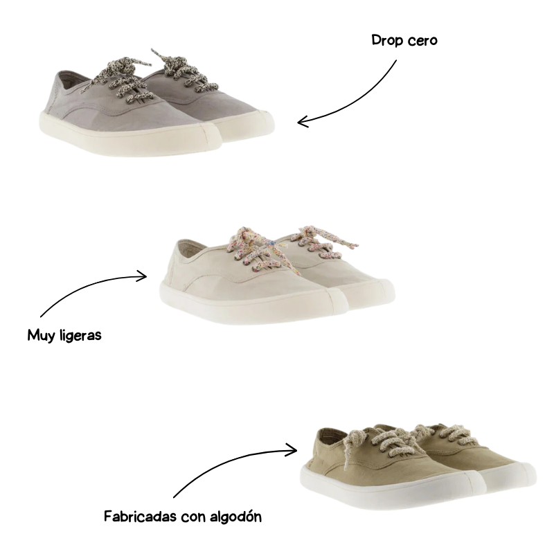 Zapatillas Barefoot Victoria Olmo LONA TINTADA DREC Zapatillas Barefoot Victoria Olmo LONA TINTADA DREC