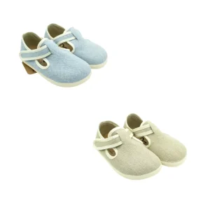 Calzado Barefoot Batilas X27302 Pepito Lino azul o beige