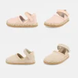 Merceditas Barefoot Blanditos MAHON beige y rosa nude