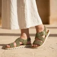 Sandalias Barefoot Vivant LARA SER CUÑA 2