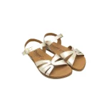 VIVANT sandalias mujer V-Velvet Metal Platino