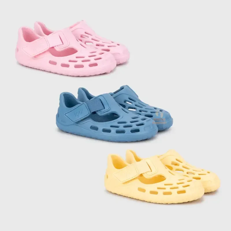 v2 Sandalias Cangrejeras Tijuca Vainilla - Calzado Infantil Barefoot