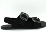 COQUEFLEX sandalias 1569 COW SUEDE NEGRO