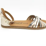 VIVANT sandalias mujer HIEDRA PLATA MULTI