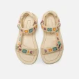 Sandalias planas-Mujer-FREE-beige-62875-C61046-MTNG-02