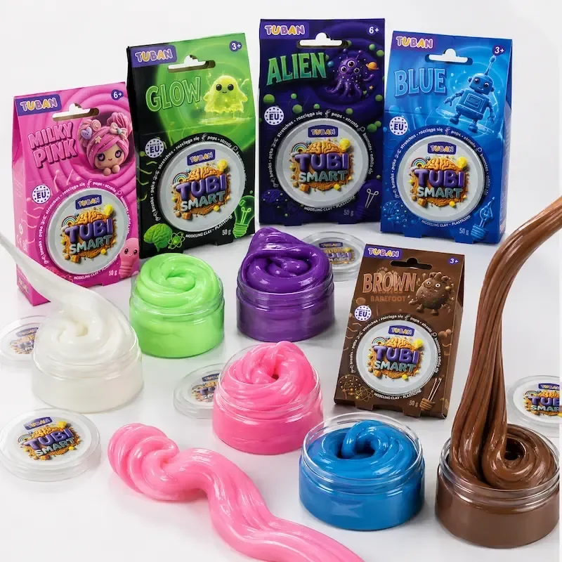 Tubi Smart Modeling Clay Tuban 50-rosa Tubi Smart Modeling Clay Tuban 50-rosa