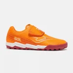 Joma-Gol-Junior-Barefoot-2607-Naranja-Turf-(con velcro)-BFGJW2607TFV
