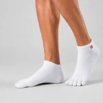 KNITIDO calcetines cortos Track & Trail Ultralite white 002 - BLANCO