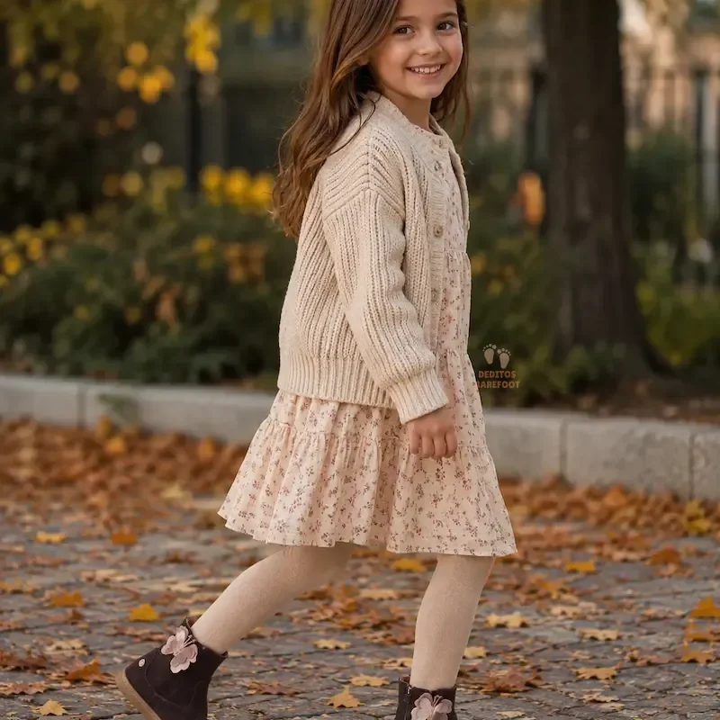 Botines Barefoot Niña Gioseppo 80580 con Mariposa Botines Barefoot Niña Gioseppo 80580 con Mariposa