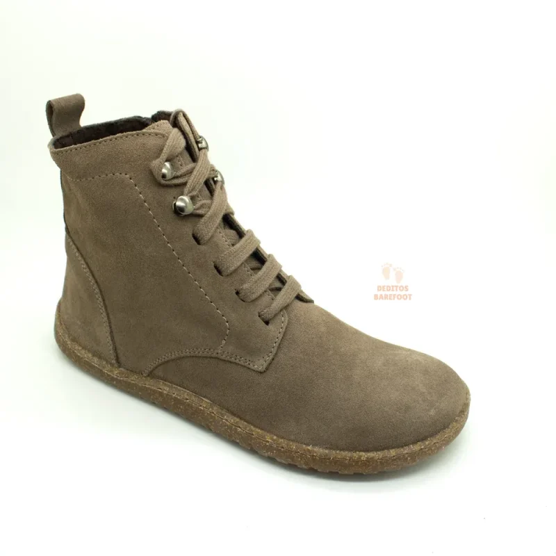 BOTAS-CANA-ALTA-BAREFOOT-MUJER-VIVANT-V-2763-CREMALLERA-TAUPE BOTAS-CANA-ALTA-BAREFOOT-MUJER-VIVANT-V-2763-CREMALLERA-TAUPE