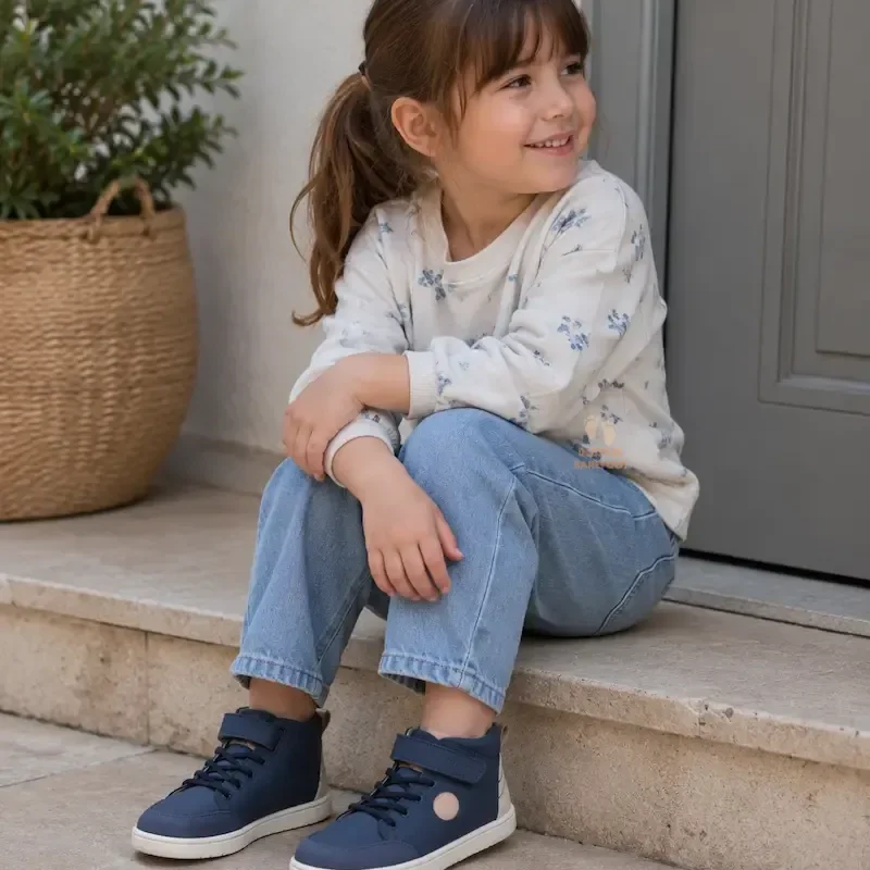 Botín Barefoot Mayoral 44697 Infantil nina-azul Botín Barefoot Mayoral 44697 Infantil nina-azul