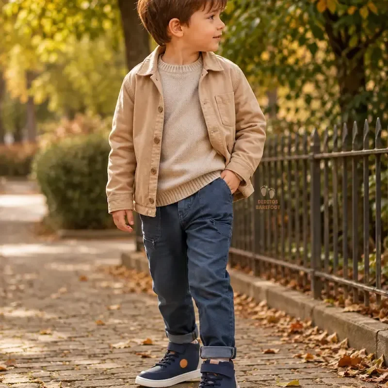 Botín Barefoot Mayoral 44697 Infantil nino-azul botas Botín Barefoot Mayoral 44697 Infantil nino-azul botas