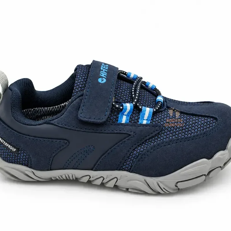 Calzado respetuoso infantil impermeable Hi-Tec Figaro Navy Calzado respetuoso infantil impermeable Hi-Tec Figaro Navy