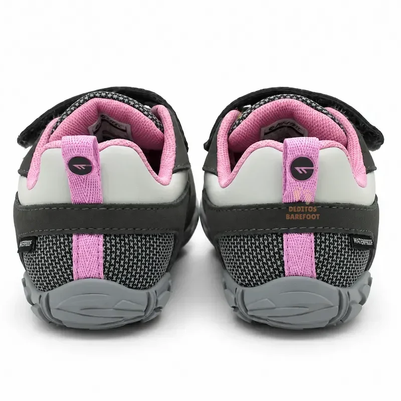 Hi-Tec Figaro Junior WP impermeables para niños color Grey Rosa Hi-Tec Figaro Junior WP impermeables para niños color Grey Rosa