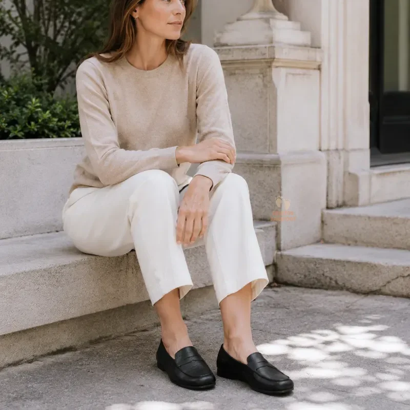 Mocasines Barefoot Mujer Coqueflex MIST Negro-zapatos Mocasines Barefoot Mujer Coqueflex MIST Negro-zapatos