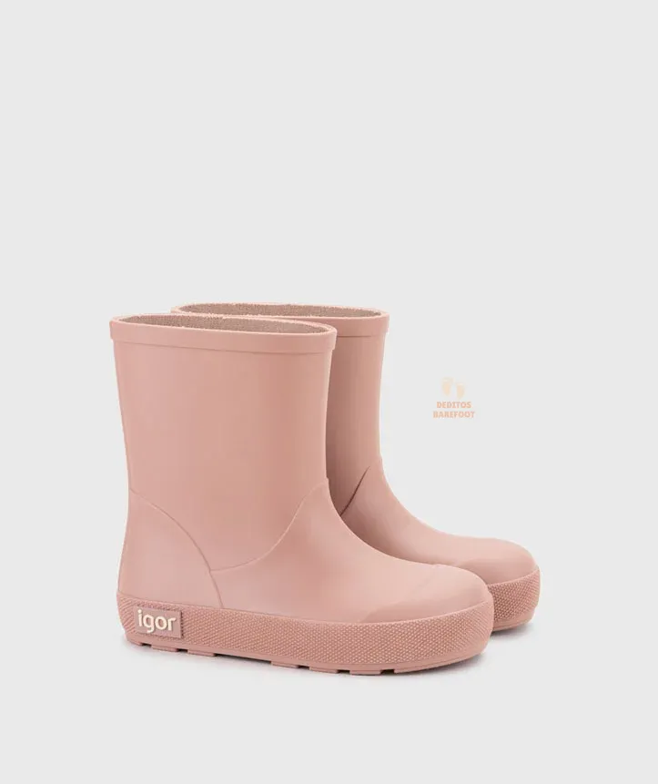 BOTAS DE AGUA BAREFOOT ROSAS IGOR YOGUI W10291-010_1 BOTAS DE AGUA BAREFOOT ROSAS IGOR YOGUI W10291-010_1