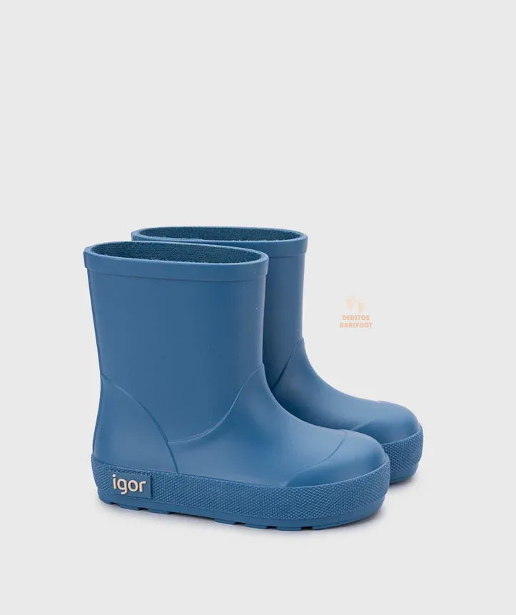 BOTAS DE AGUA BAREFOOT NIÑOS IGOR YOGI W10291-401_1 BOTAS DE AGUA BAREFOOT NIÑOS IGOR YOGI W10291-401_1