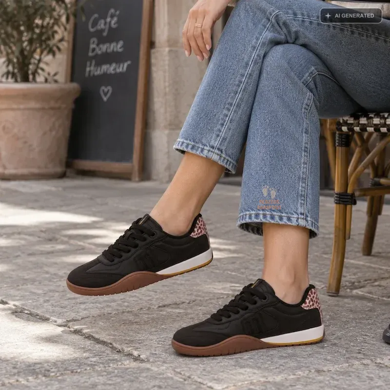 ZAPATILLAS NEGRAS BAREFOOT MUJER ZAPATILLAS NEGRAS BAREFOOT MUJER