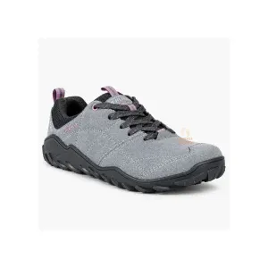 Zapatillas Barefoot Impermeables Mujer Hi-Tec Loma Low WP GrisRosa