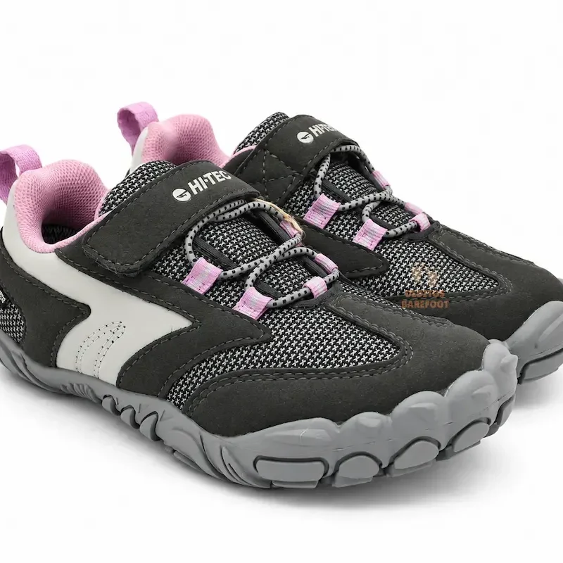 Zapatillas barefoot infantiles Hi-Tec Figaro Junior WP Grey Rosa Zapatillas barefoot infantiles Hi-Tec Figaro Junior WP Grey Rosa