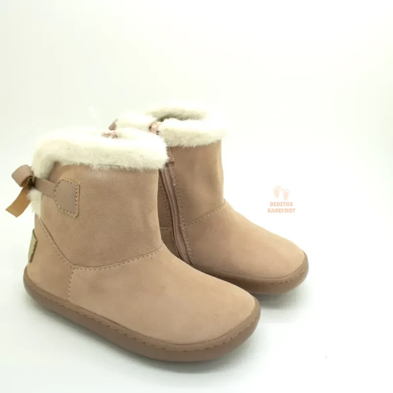 Botines-Barefoot-de-Nina-Chetto-1125517-Rosa-Empolvado Botines-Barefoot-de-Nina-Chetto-1125517-Rosa-Empolvado